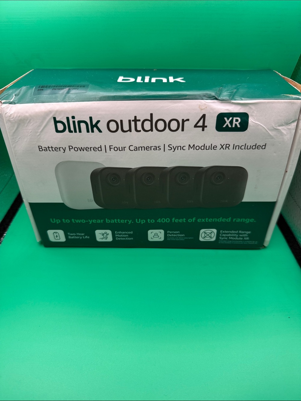 Blink Outdoor 4 XR 4-Camera Security System - Black
